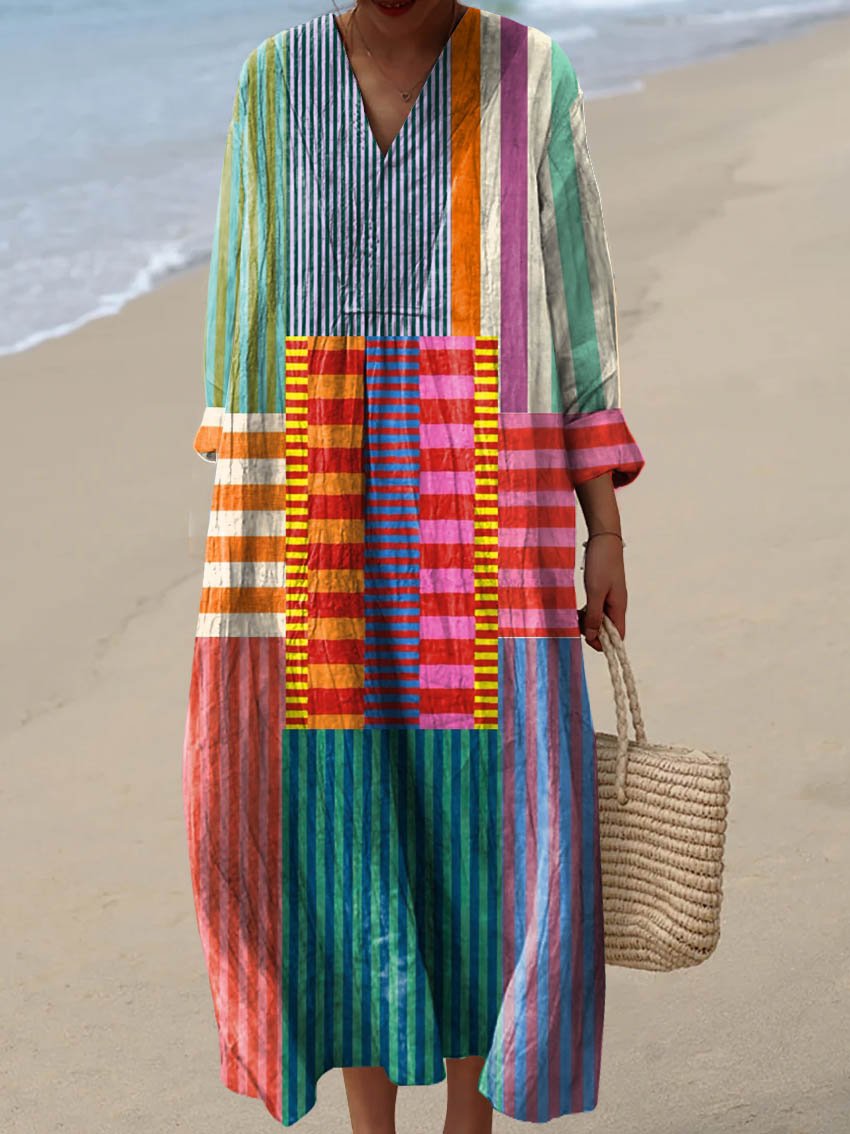 Isadora | Elegant Geometric Dress