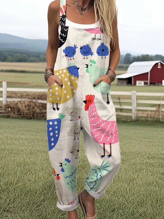 Billie | Farmyard Frolic Jumpsuit