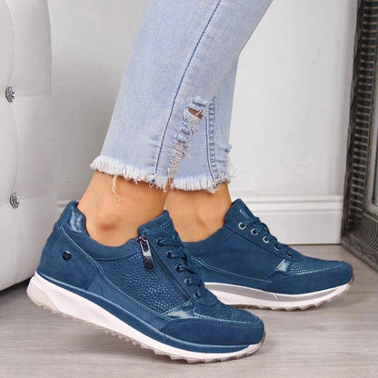 Serena | Zip-Up Sneakers