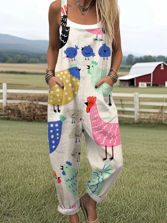 Billie | Farmyard Frolic Jumpsuit