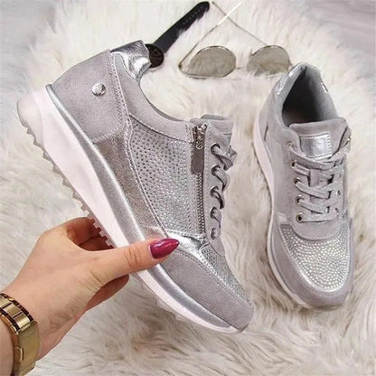 Serena | Zip-Up Sneakers